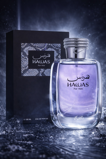 Rasasi Hawas for Him – Eau de Parfum (100mL)