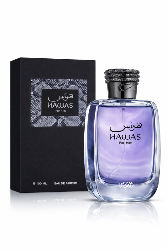Rasasi Hawas for Him – Eau de Parfum (100mL)