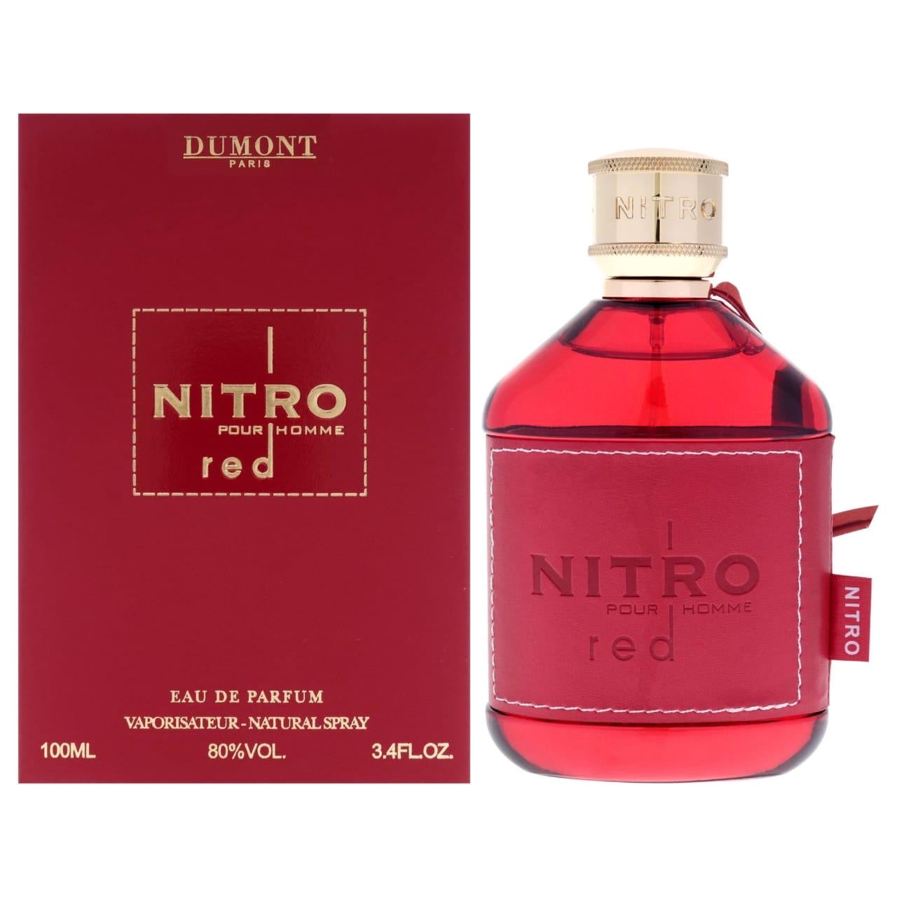 Dumont Nitro Red Intensely Extrait De Parfum 100ml For Men